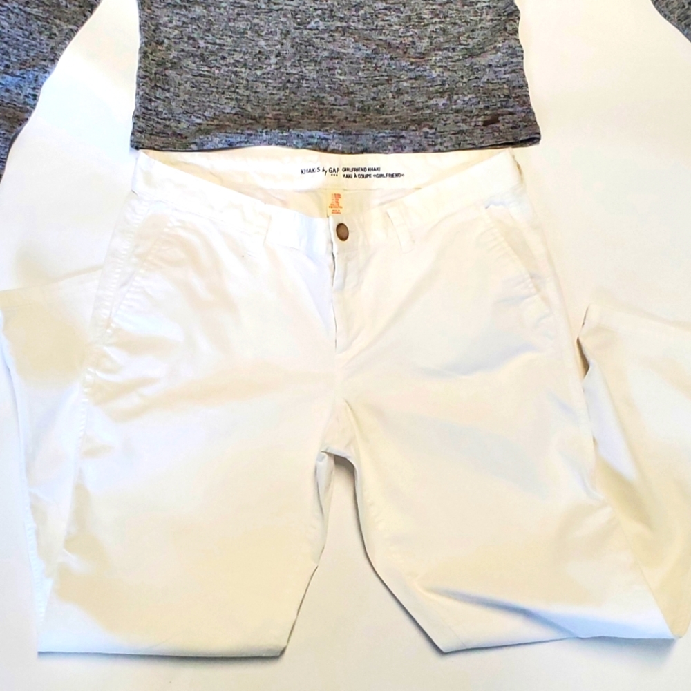 Gap Khakis Pants White